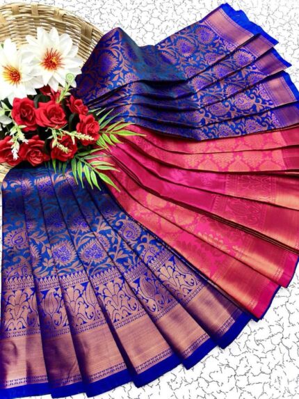 Festive Blue Magenta Glow