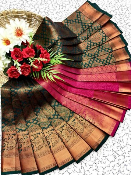 Golden Heritage Green Magenta