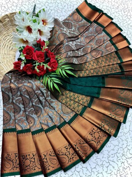 Royal Copper Green Silver