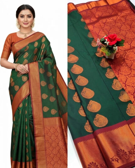 Korvai Semi Soft Silk Sarees