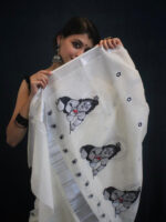 Kerala Cotton Saree with Krishna Design