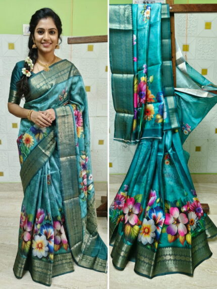 Latest Dola Fancy Border Sarees