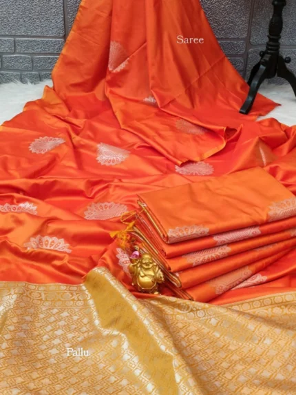 Soft Silk Contrast Blouse